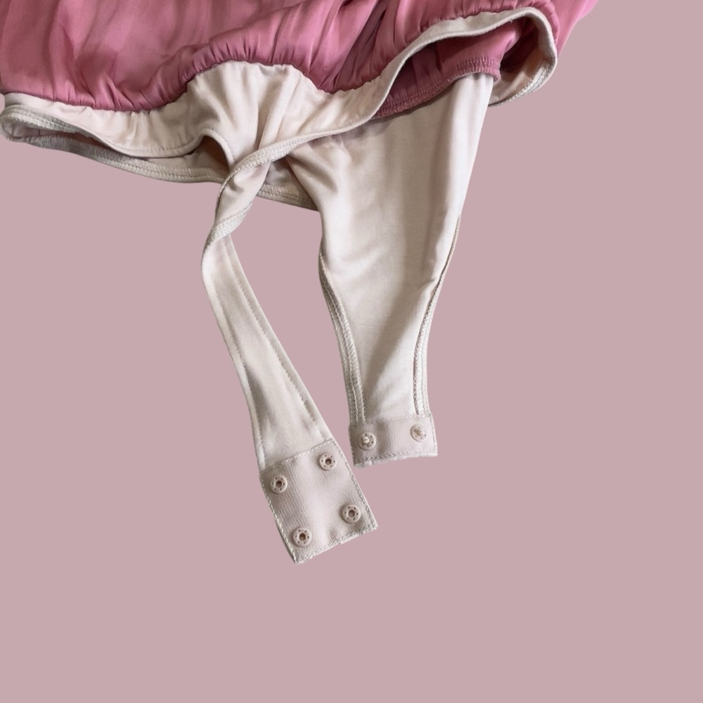Paige Dijon Bodysuit in Lipstick Pink Small - Picture 9 of 14